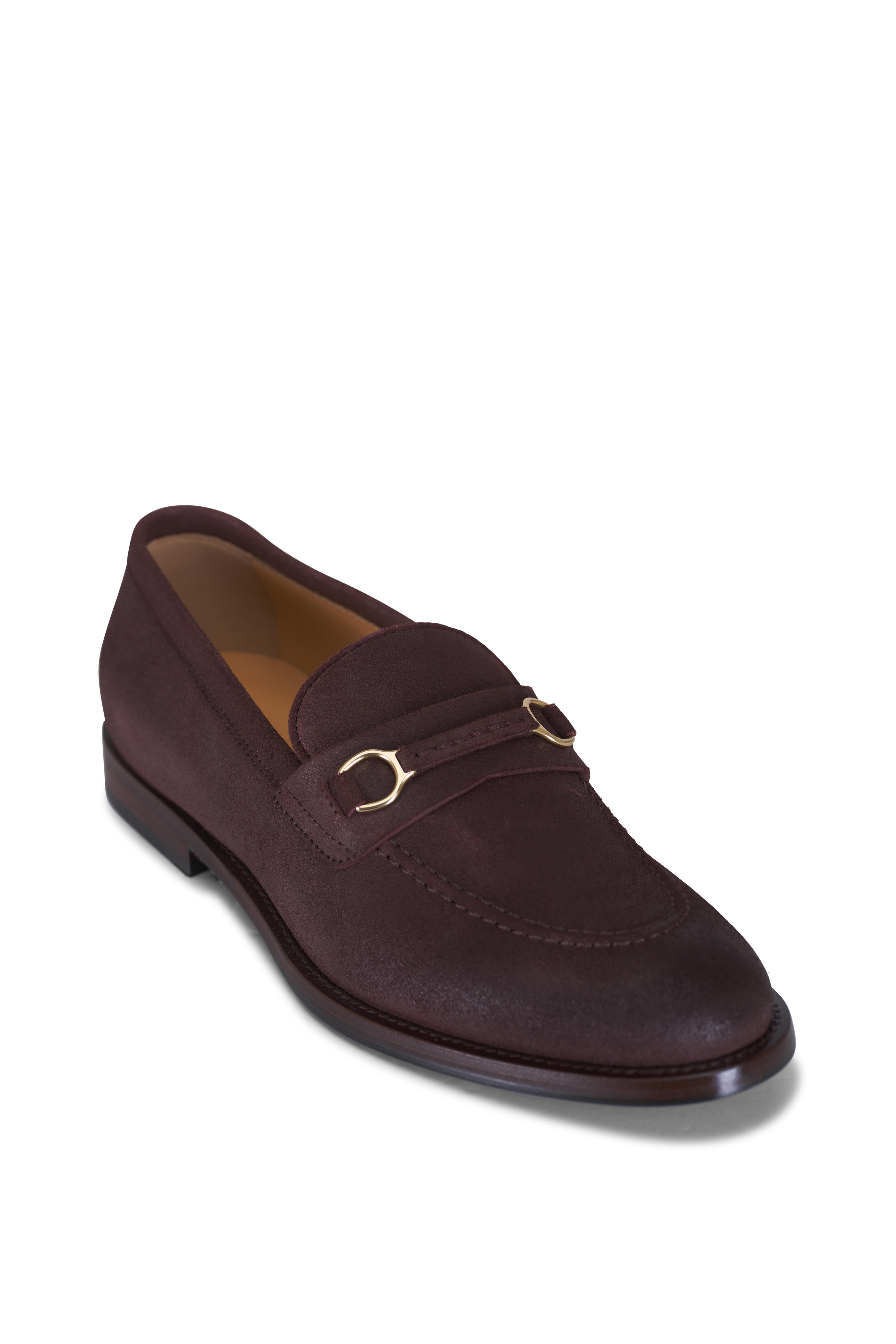 Brunello Cucinelli - Brown Oiled Suede Loafer
