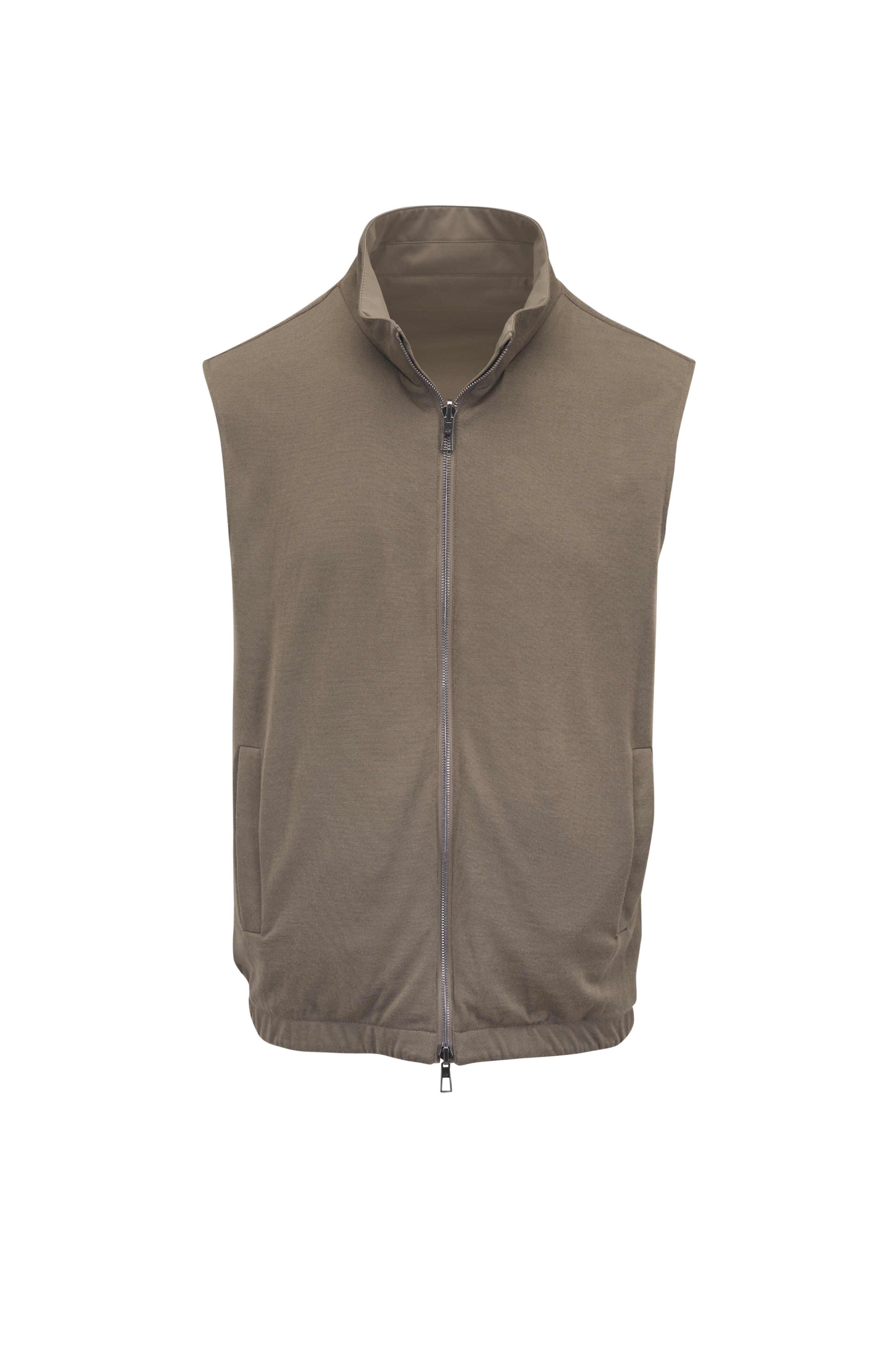 Loro Piana - Windwish Dark Tan Reversible Vest