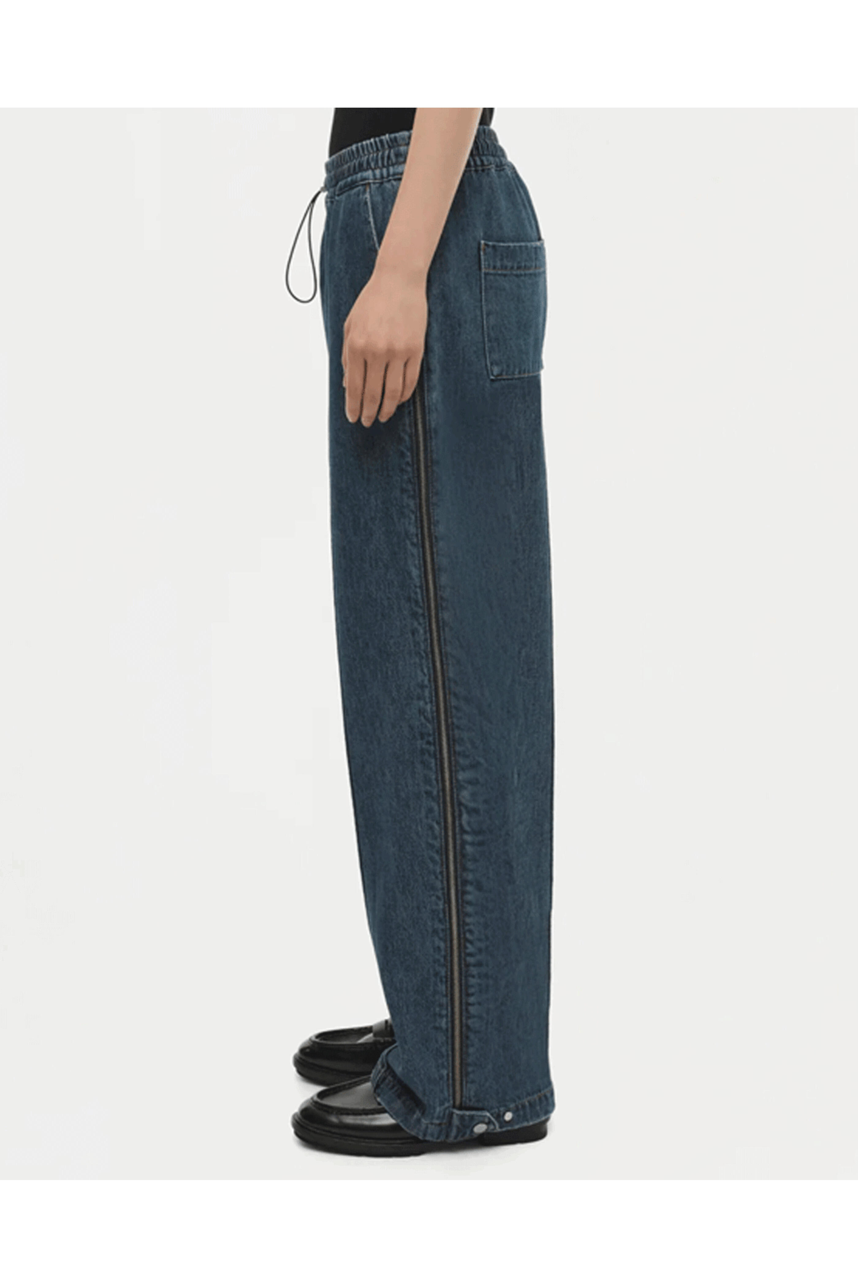 デニム・ジーパン SIMKHAI Woman Jeans Denim 4234072DNCON CORONADO Mila Side Gusset Jean - Coronado Blue | SIMKHAI