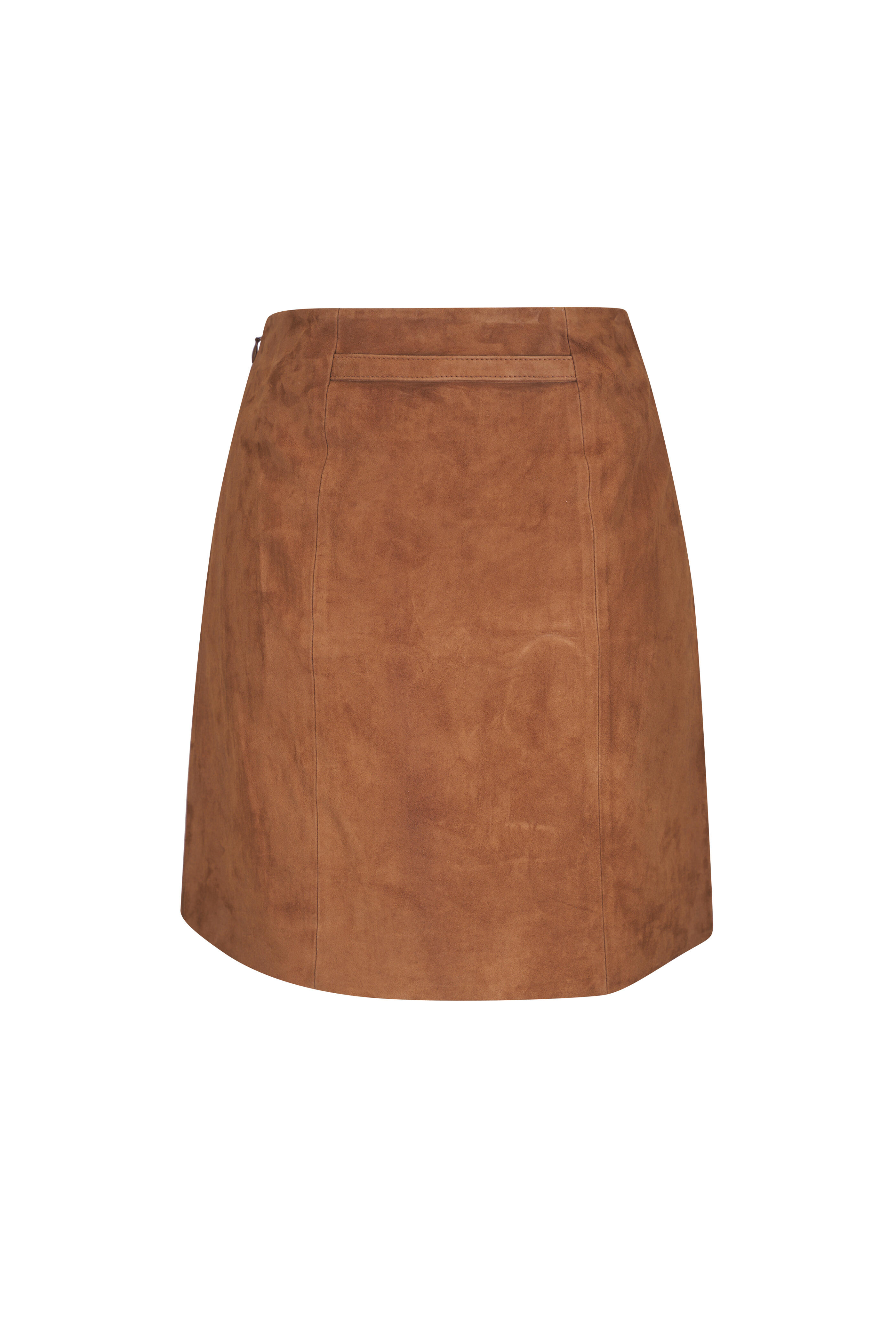Vince - Camarillo Suede Belted Mini Skirt | Mitchell Stores