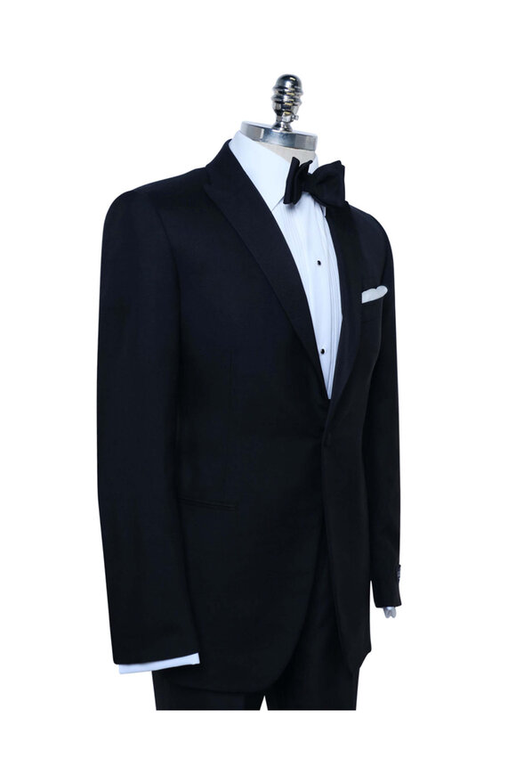 Belvest Black Dinner Jacket - view 2