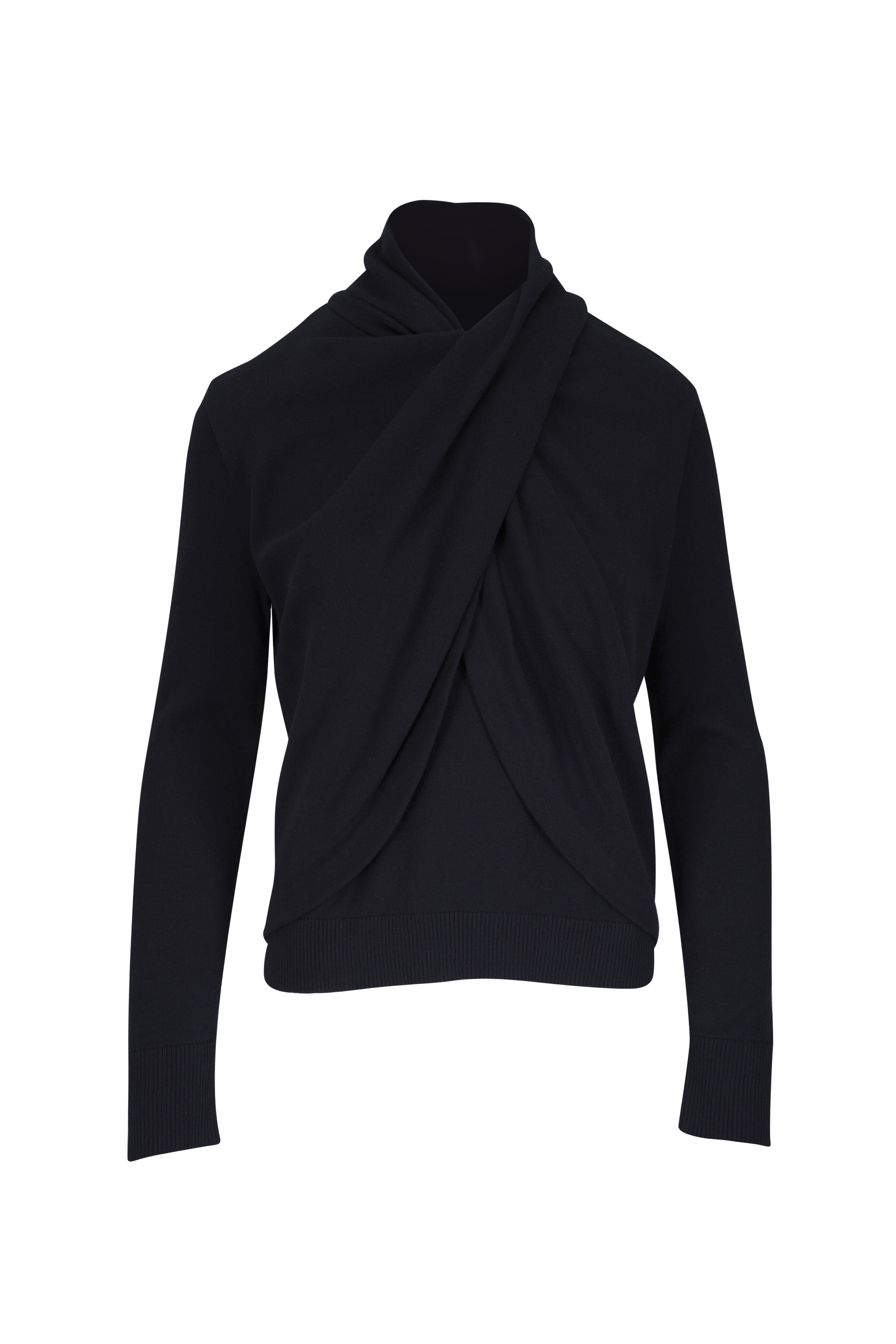 Johanna Ortiz - Adaya Black Cotton Vivid Horizon Sweater