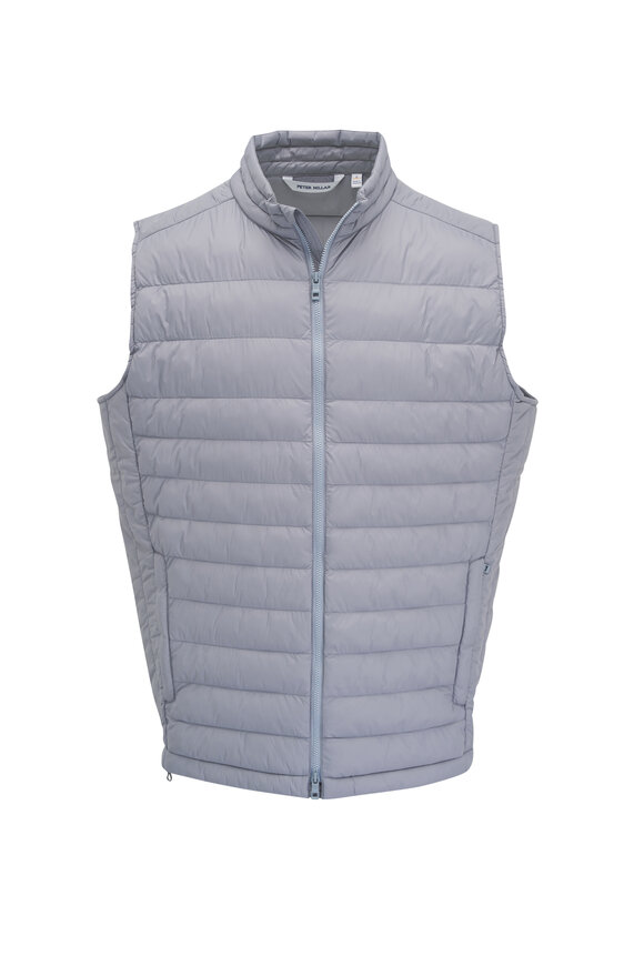 Peter Millar All Course Gale Gray Puffer Vest