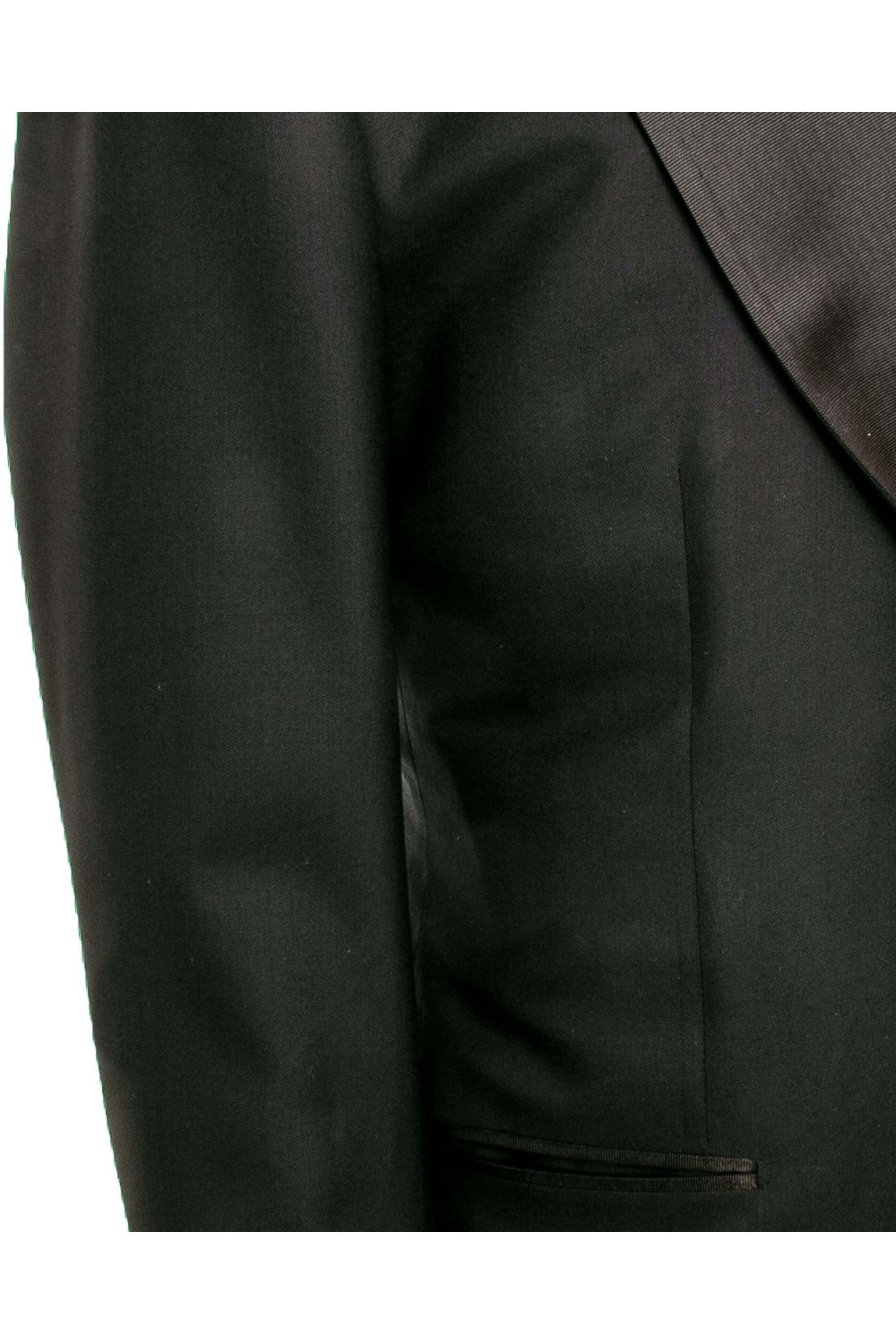 Kiton - Black Grosgrain Peak Lapel Tuxedo
