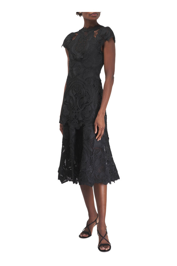 Simkhai Laura Black Lace Dress - view 2