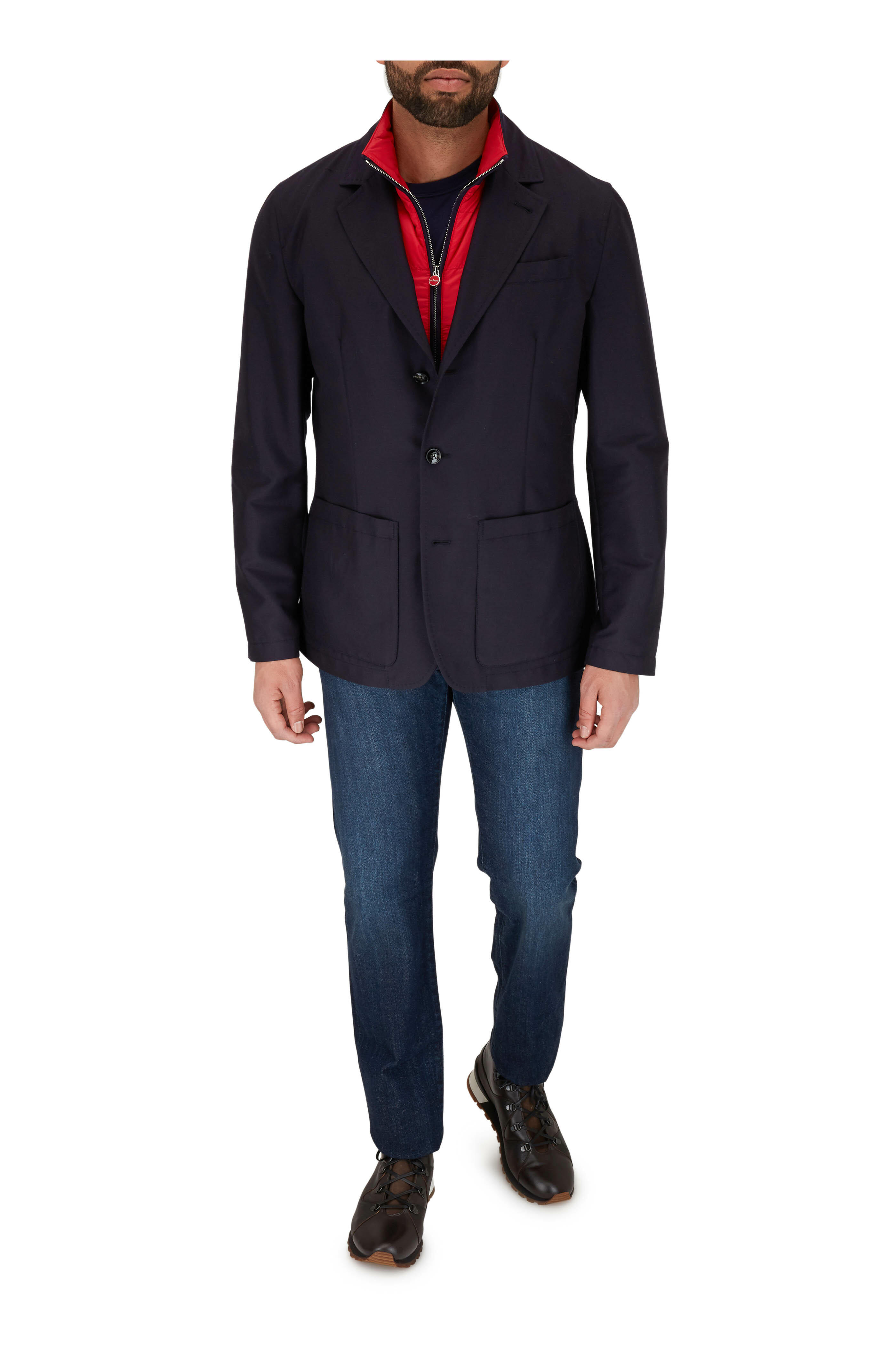 Kiton - USRockn Dark Brown Leather Hiking Boot