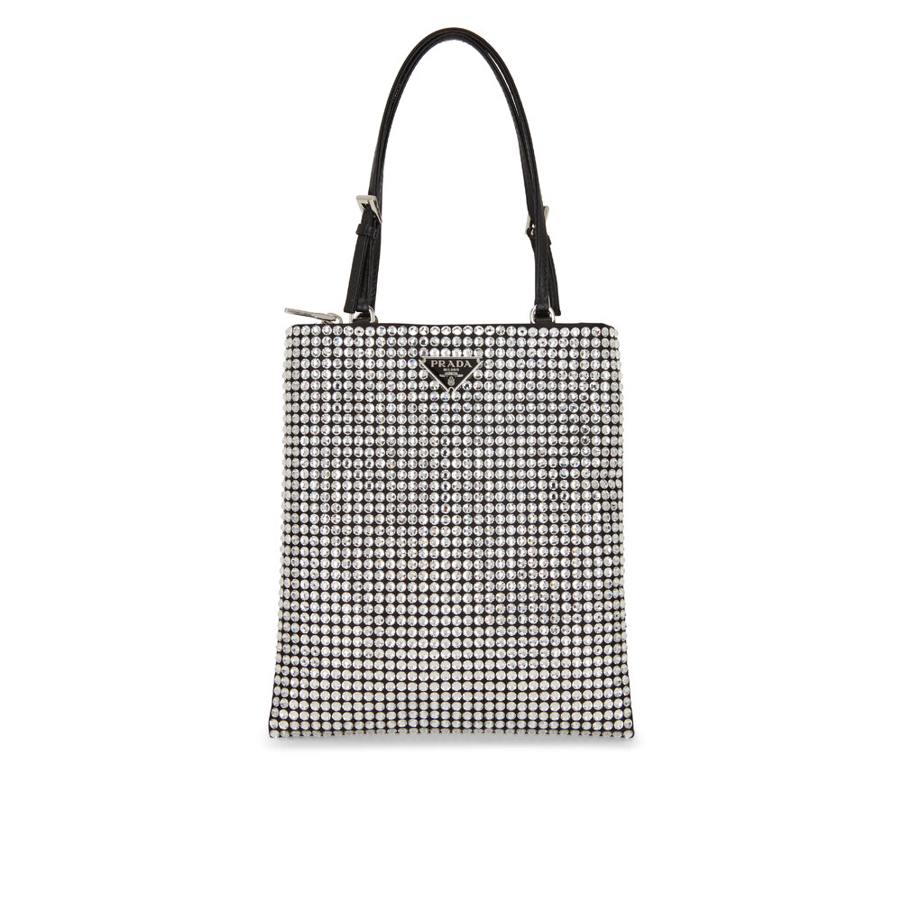 バッグ PRADA SPORT silver shoulder bag Sell Prada Sport Mesh Sport Shoulder Bag - Silver