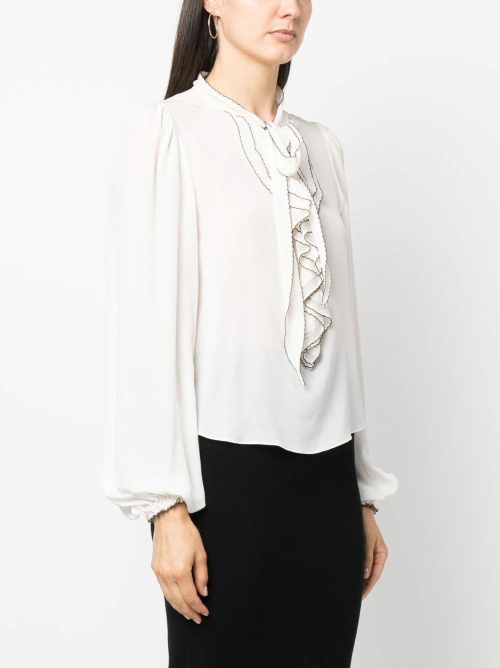 Dorothee Schumacher - Blooming Edge White Blouse