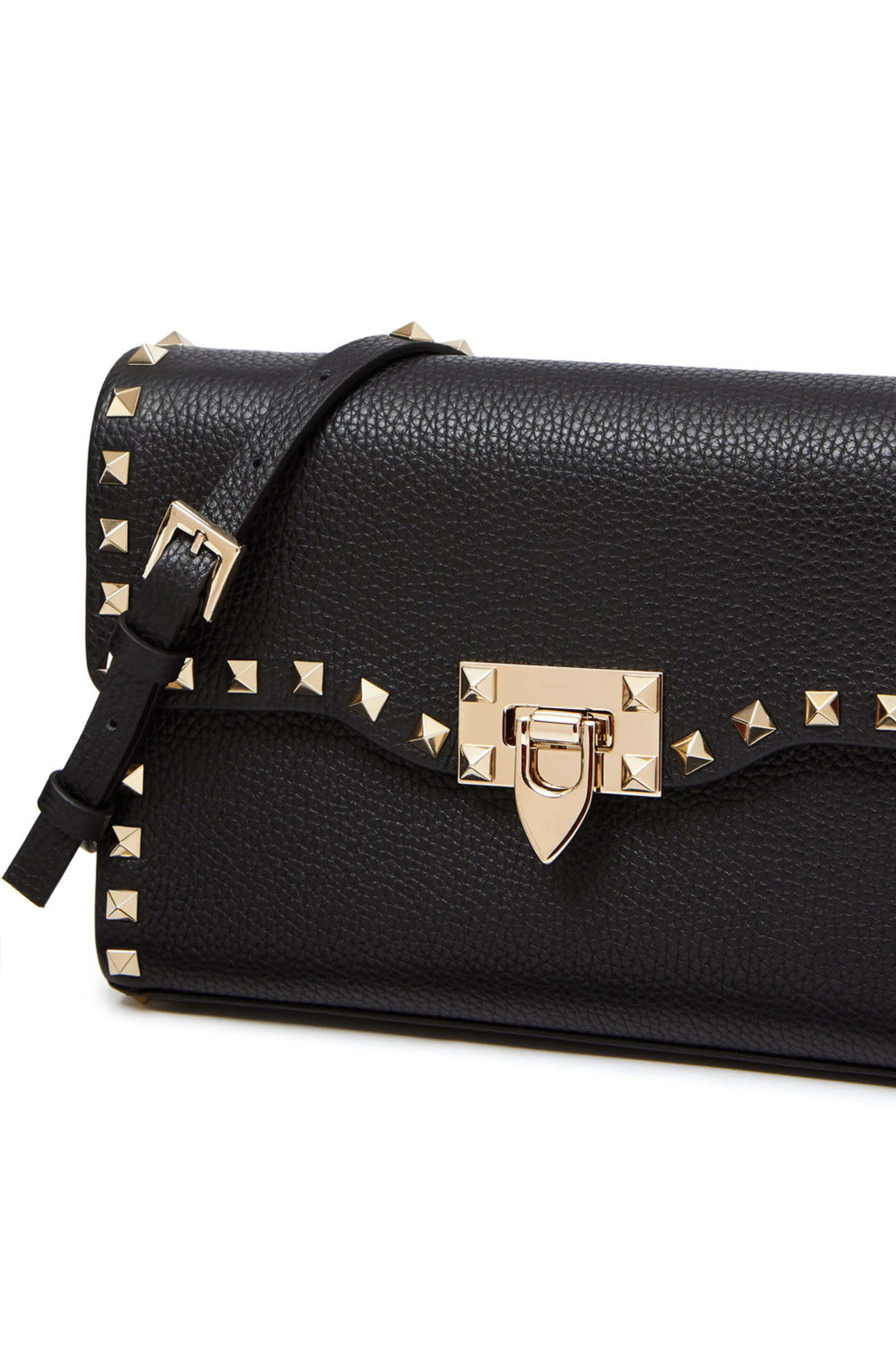 Valentino Garavani - Nero Rockstud Small Shoulder Bag