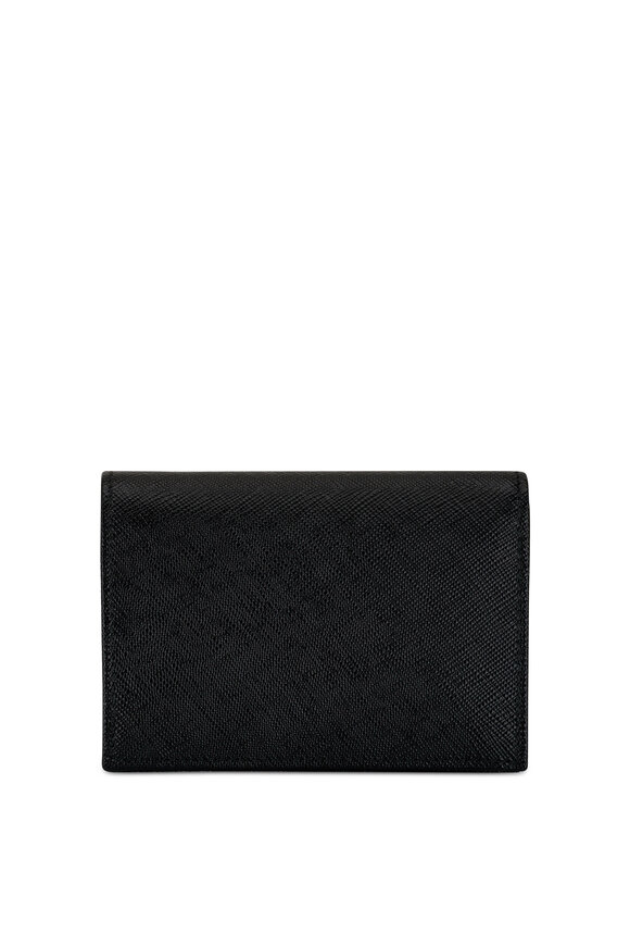 Prada - Black Saffiano Leather Small Wallet