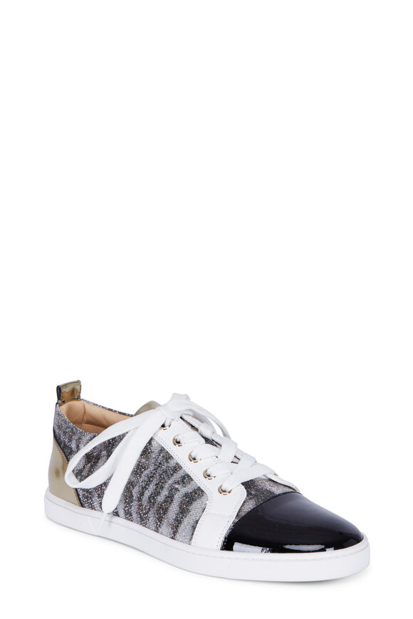 Gondoliere Silver Glitter Specchio Sneaker