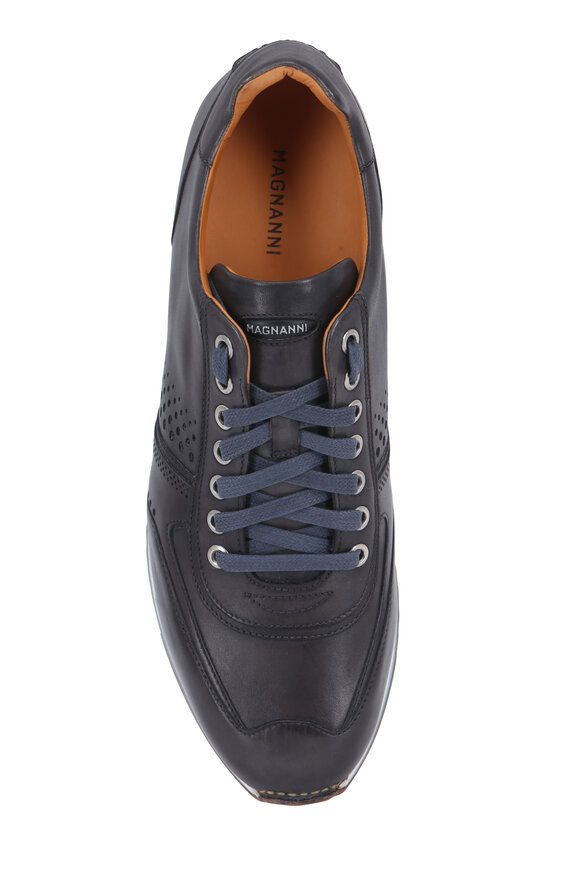 Magnanni - Christian Gray Leather Sneaker