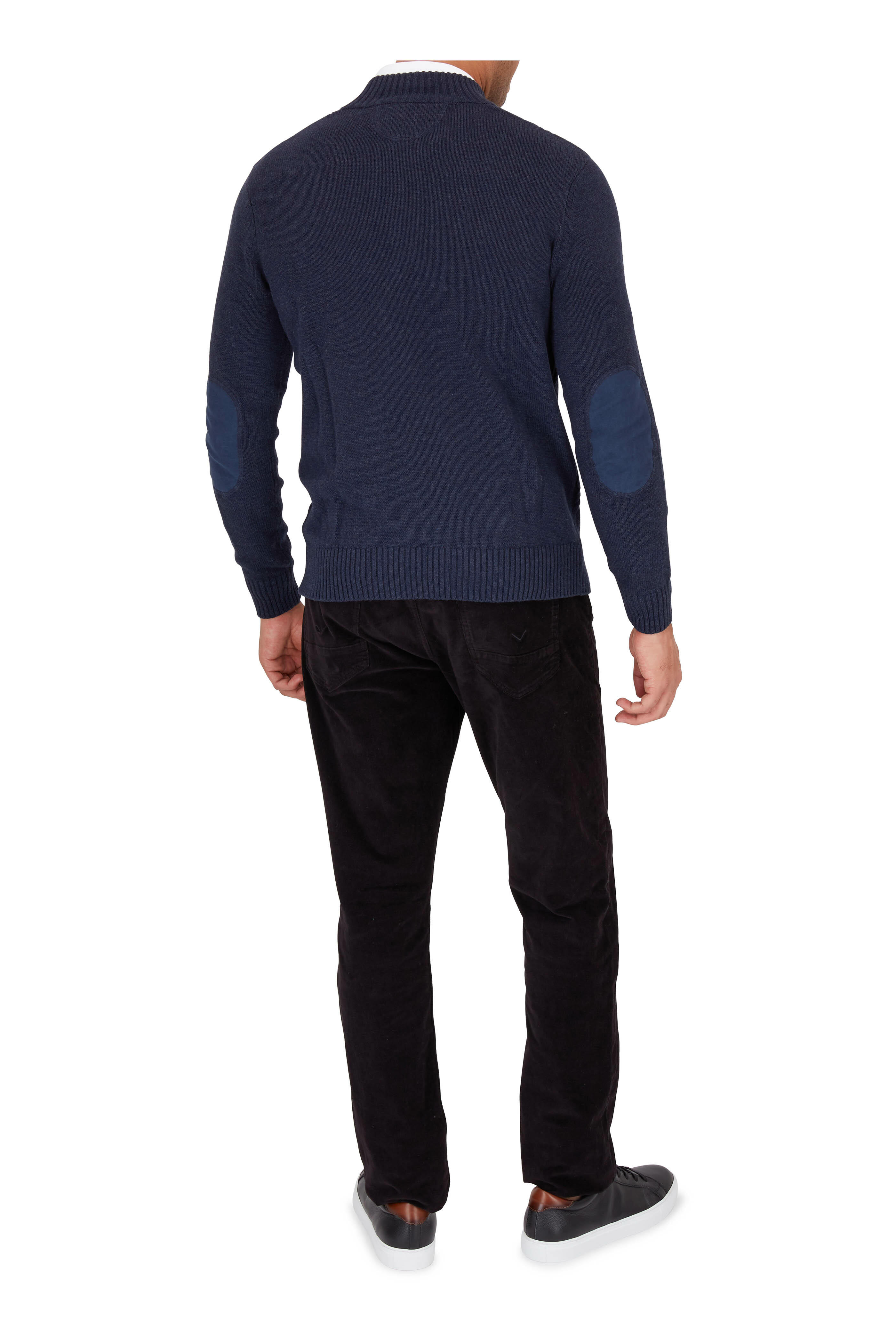 Hudson - Blake Black Slim Straight Corduroy Jean