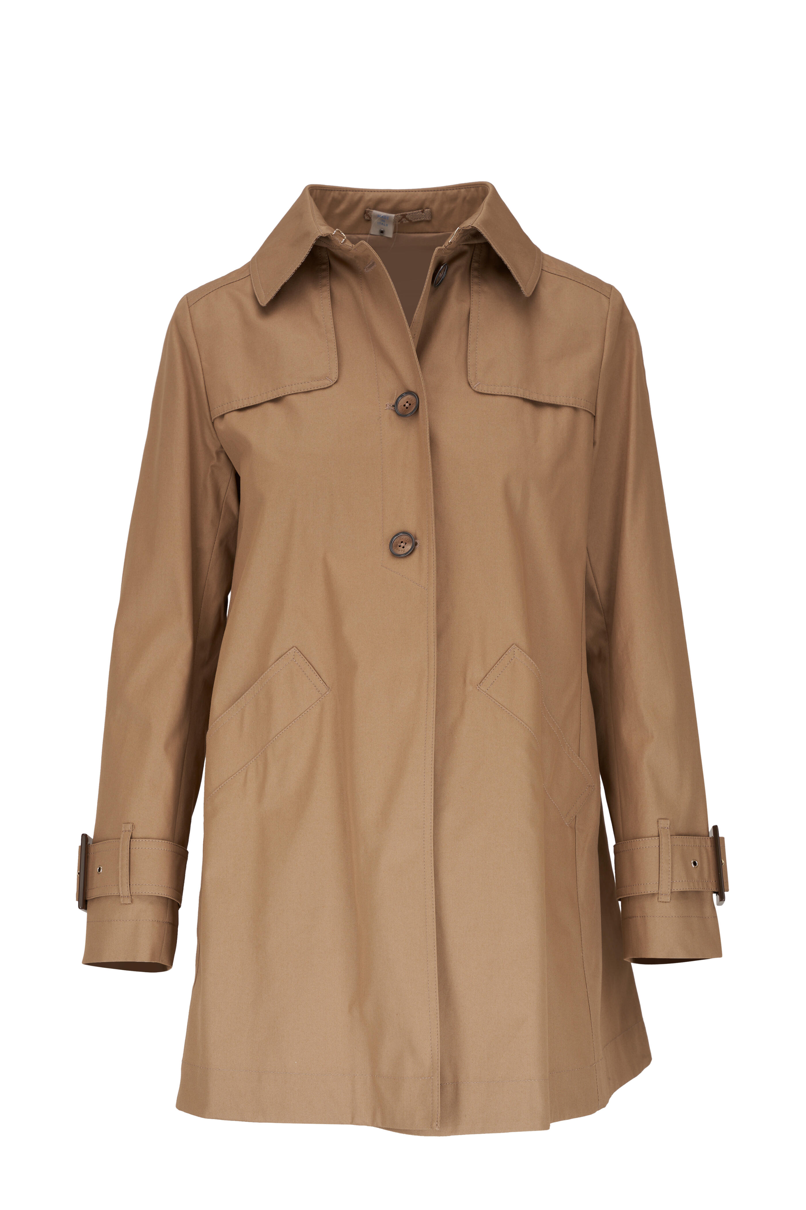 【関税込み】herno SHORT TRENCH COAT Herno - Short trench coat Camel - The Corner