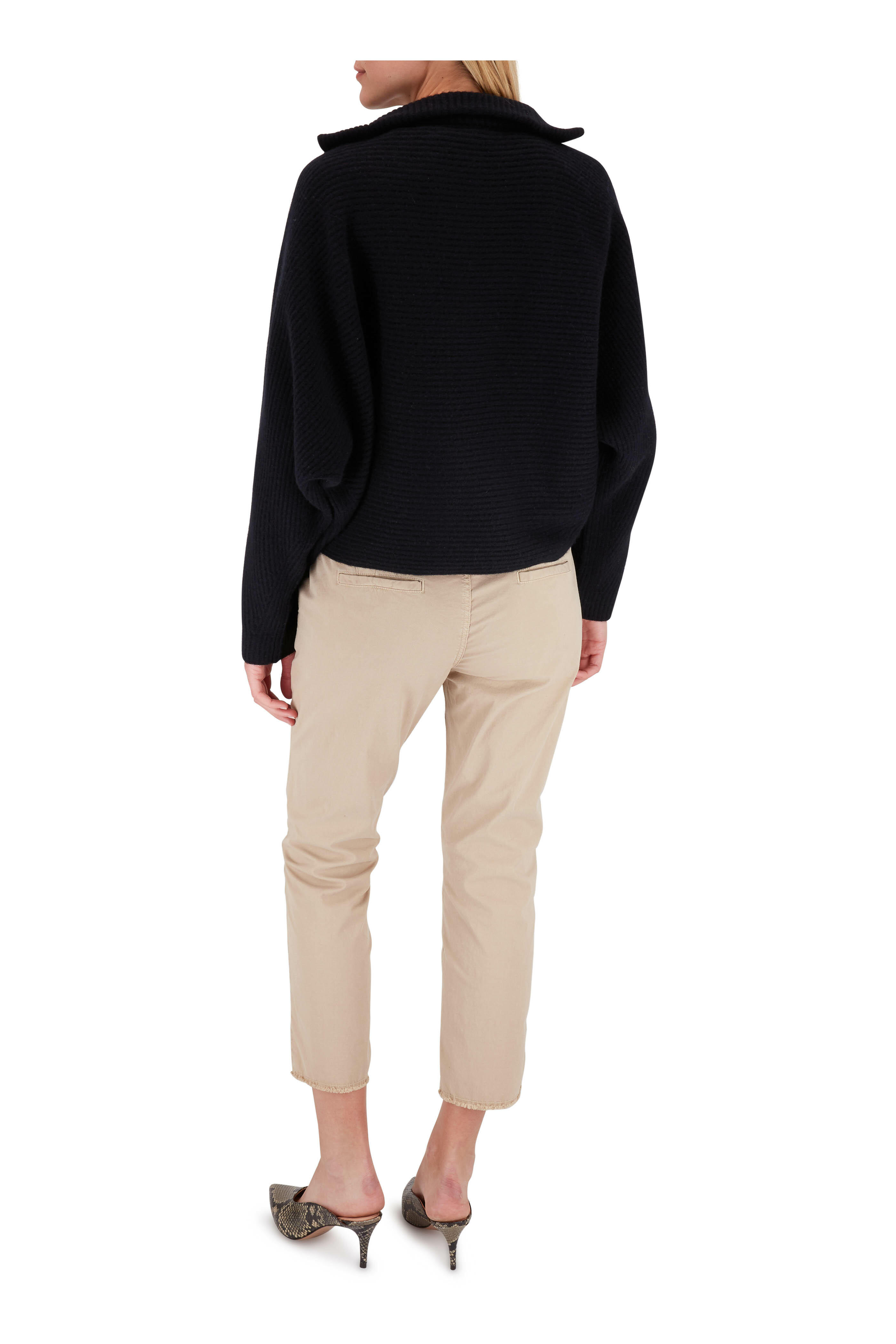 Veronica Beard - Taran Taupe Snake Print Leather Mule, 65mm