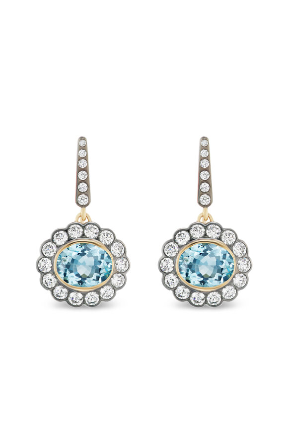 Marlo Laz Alexandra Tanzanite Earrings - view 1