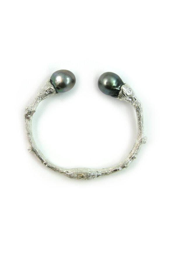 K. Brunini Jewels Tahitian Pearl Twig Bracelet - view 2