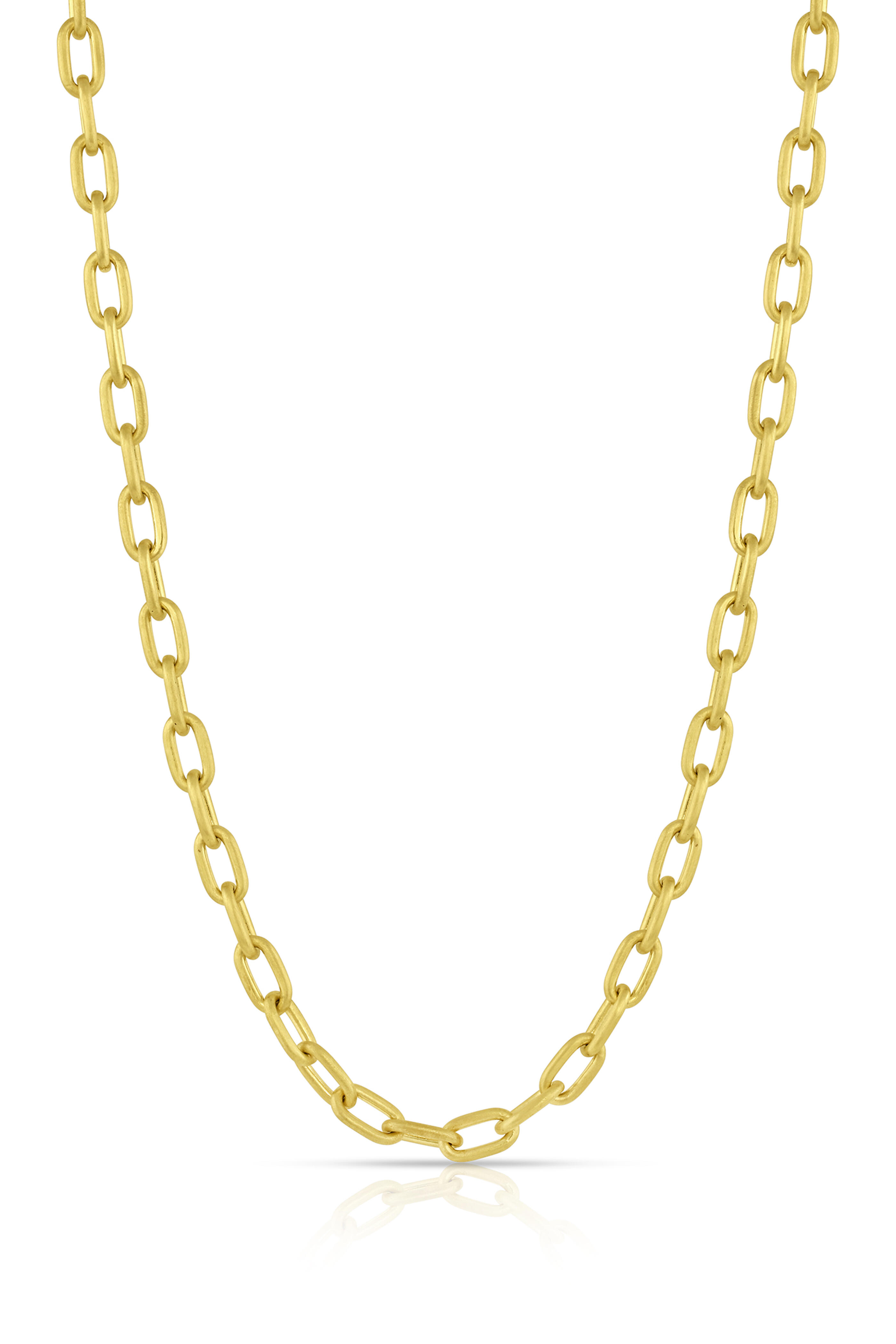 Leigh Maxwell - 18k Yellow Gold Large Oval Link Chain - view 1