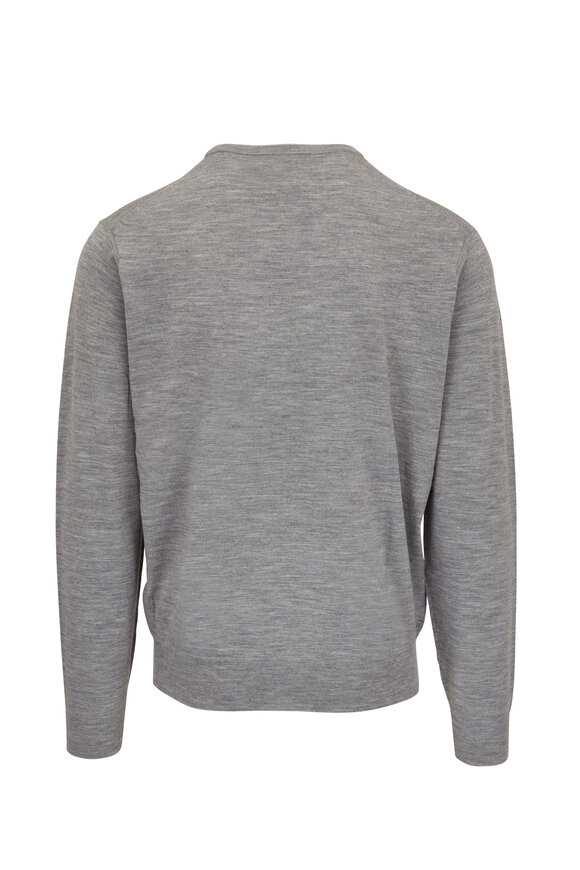 Peter Millar Excursionist Flex Gale Gray Crewneck Sweater - view 4