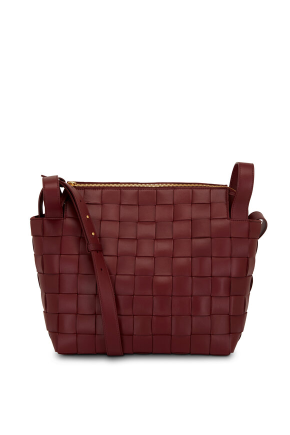 Tod's - Joy Brick Pebbled Leather Crossbody Bag