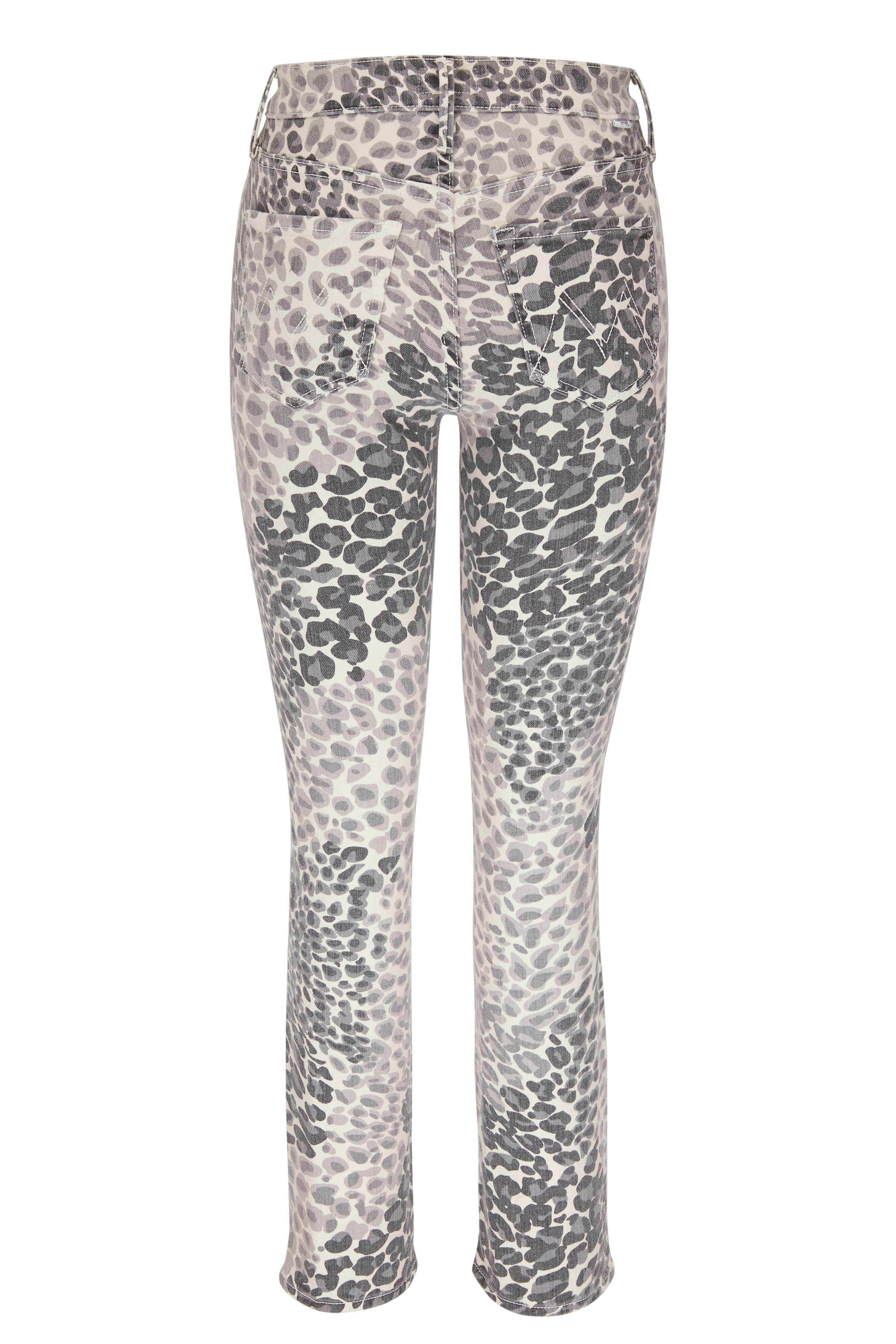 Mother Denim - Mid-Rise Dazzler Shadow Leopard Ankle Jean
