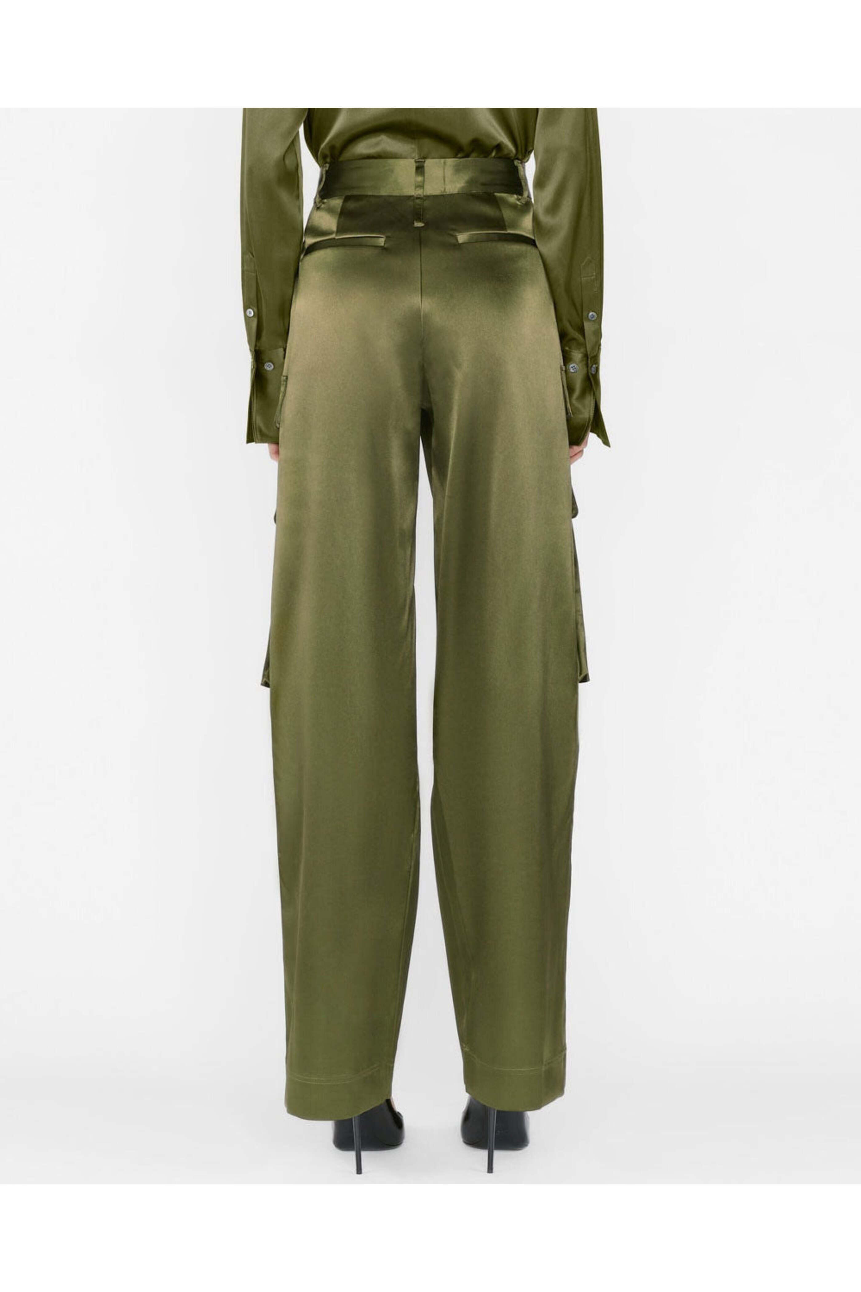 Frame - Fatigue Satin Straight Cargo Pant