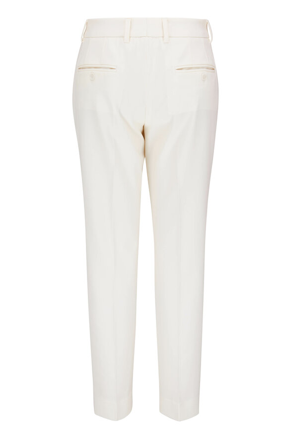 Dolce & Gabbana - Ivory Slim Leg Suit Pant 