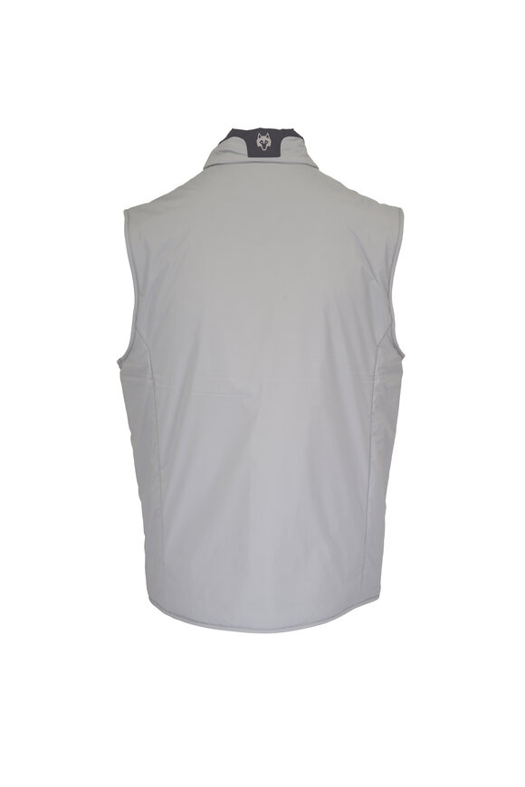 Tom Ford - Gray Jersey Quarter Zip Pullover | Mitchell Stores
