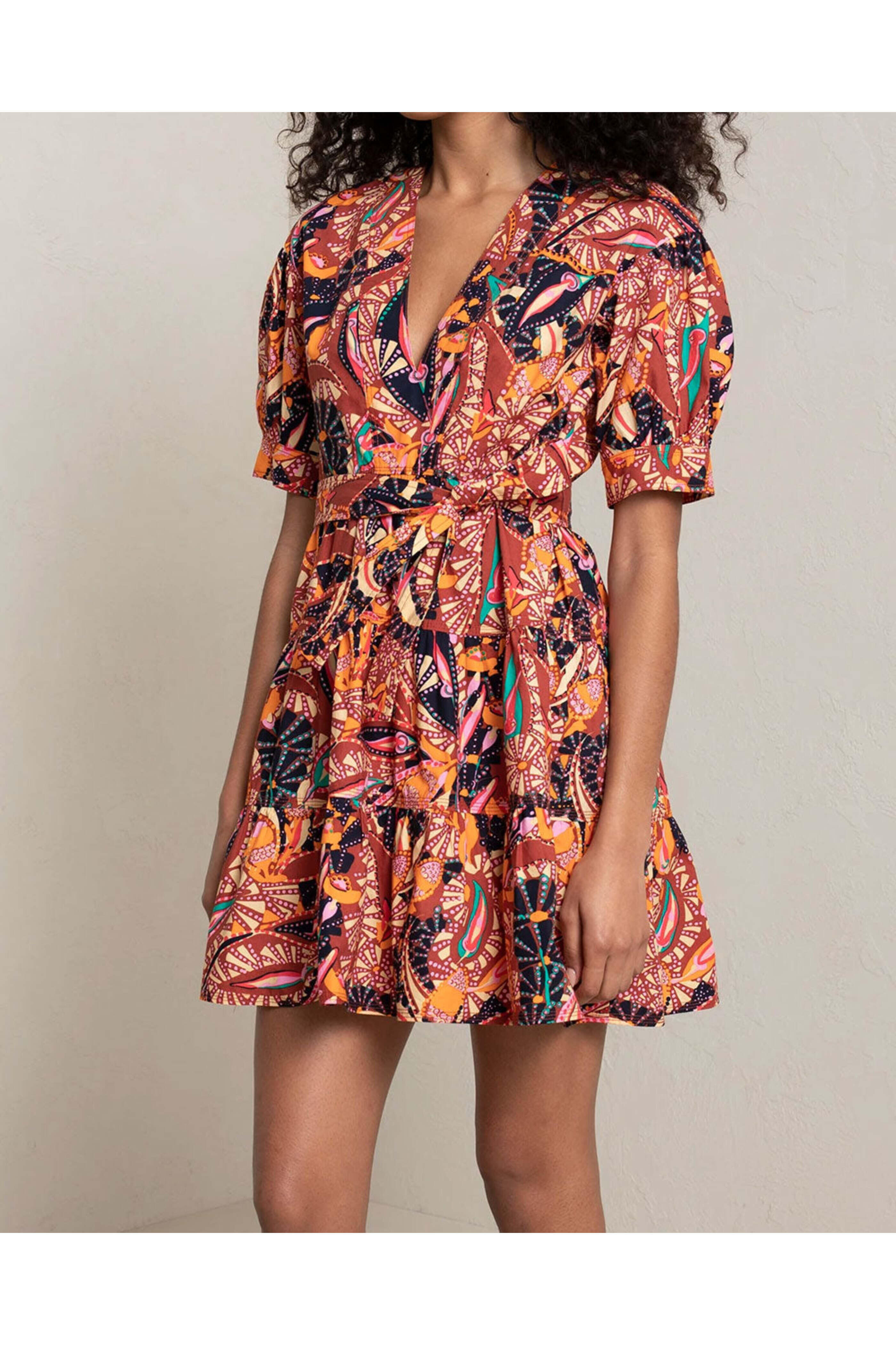 maid of honor dresses A.L.C. Lex Dress in Poppy – Leigh's of Breton Village
