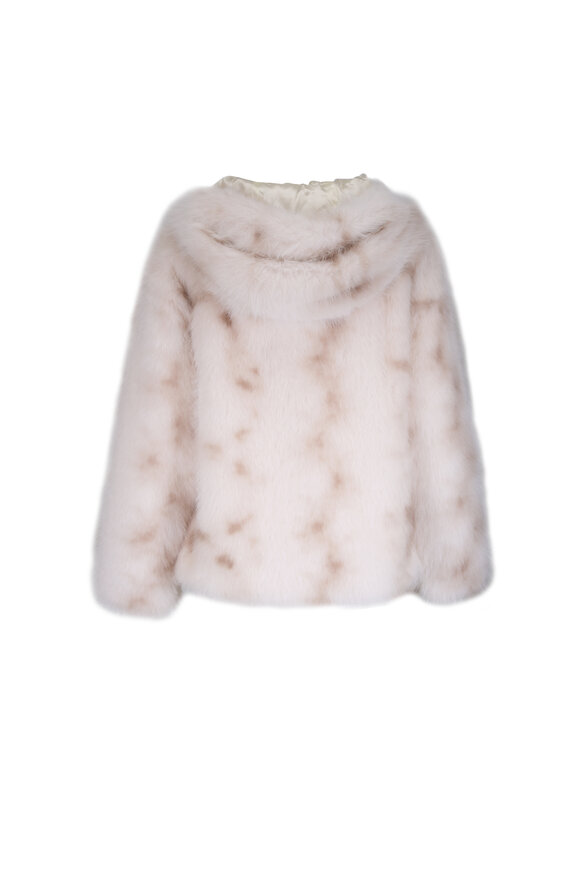 Herno White Faux Bomber Jacket - view 4