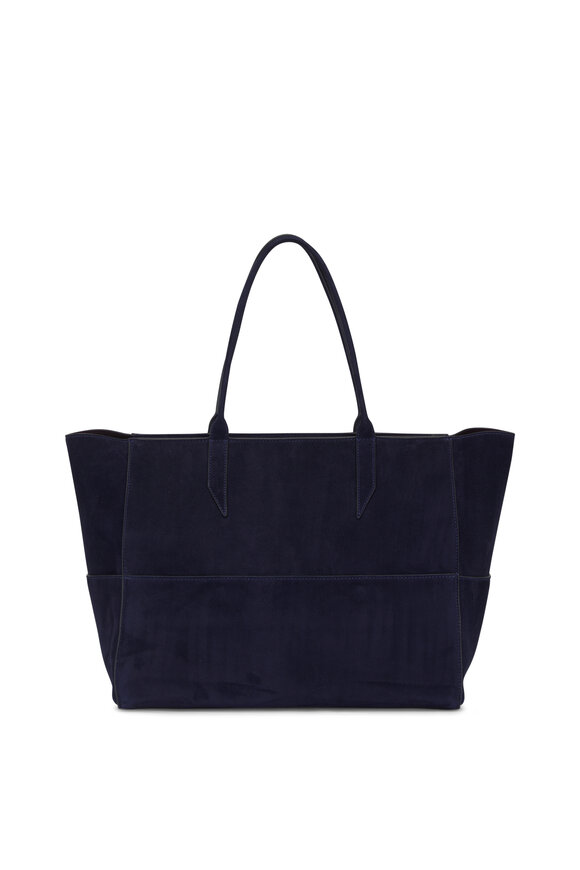 Balmain - 1945 Soft Cabas Embossed Leather Tote in Black