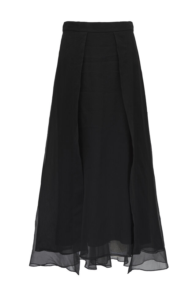 スカート BRUNELLO CUCINELLI SS25 Slit skirt (MH126G3396 C3095) Brunello Cucinelli Slit Skirt | italist