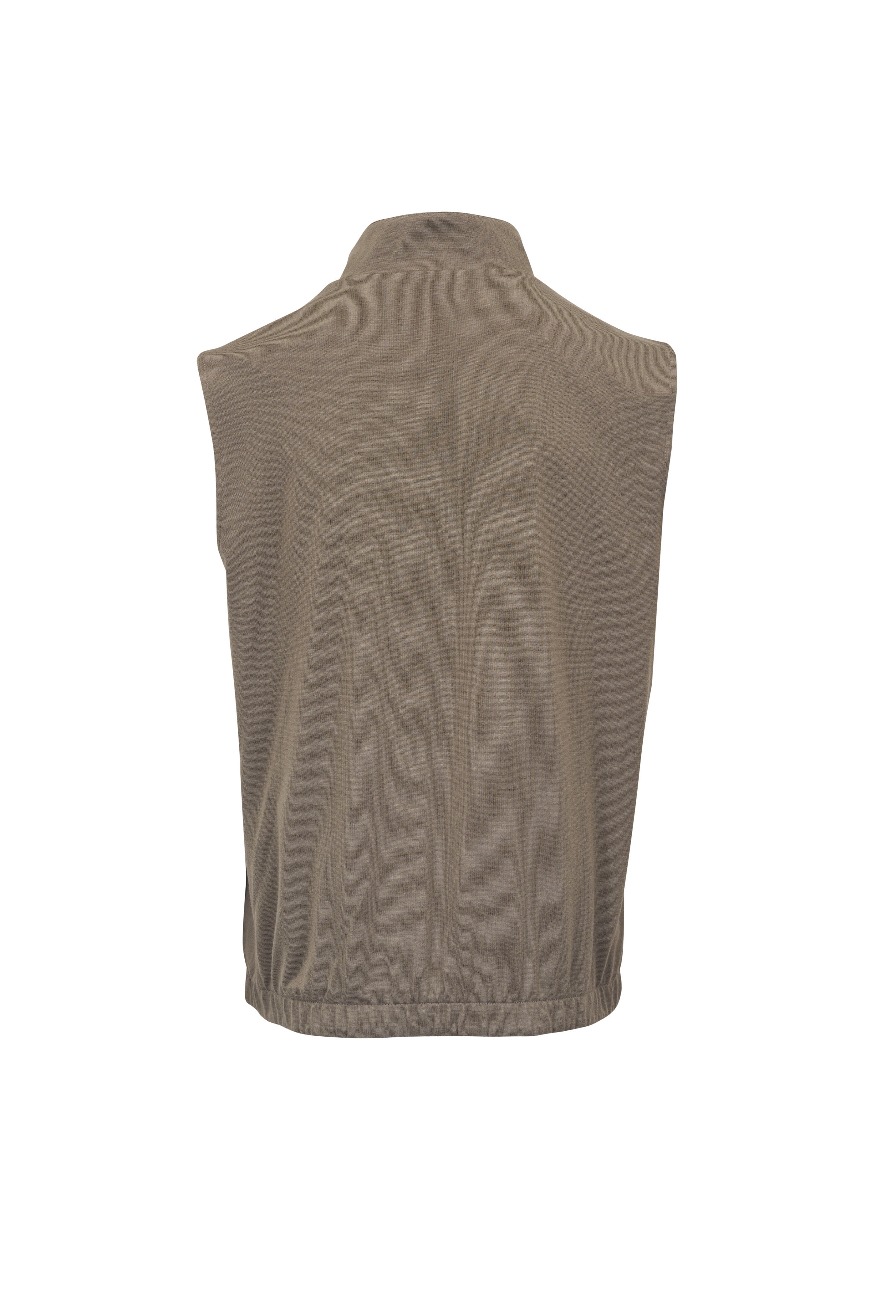 Loro Piana - Windwish Dark Tan Reversible Vest