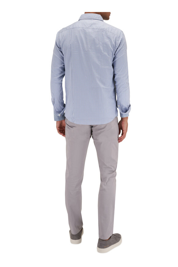 Faherty Brand - Movement™ Light Blue Gingham Shirt