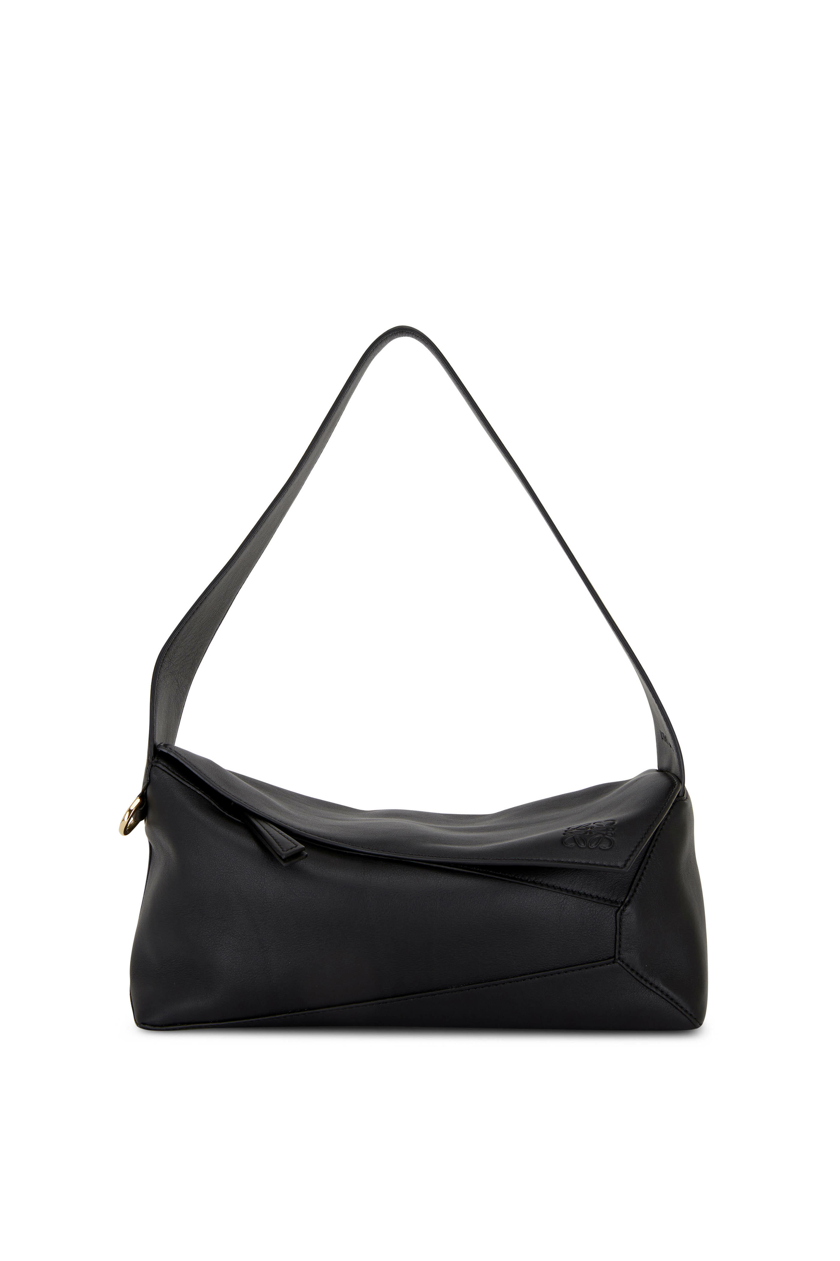 Loewe Puzzle Hobo Bag in Black