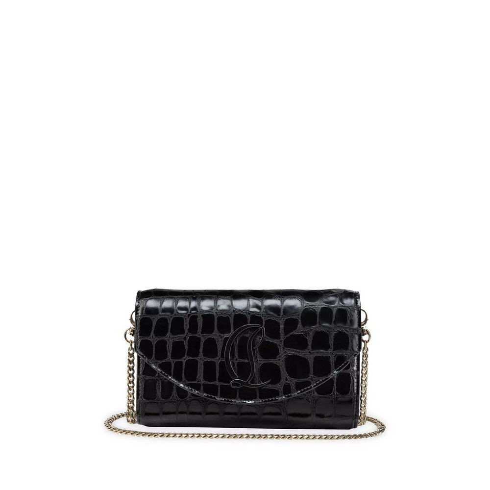 Christian Louboutin - Loubi54 Clutch in Black | Mitchell Stores