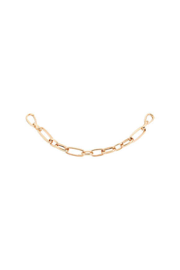 Pomellato Iconica 18K Rose Gold Slim Link Bracelet 