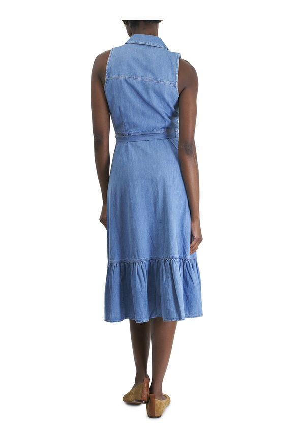 Veronica Beard - Edwina Iceberg Denim Shirtdress 