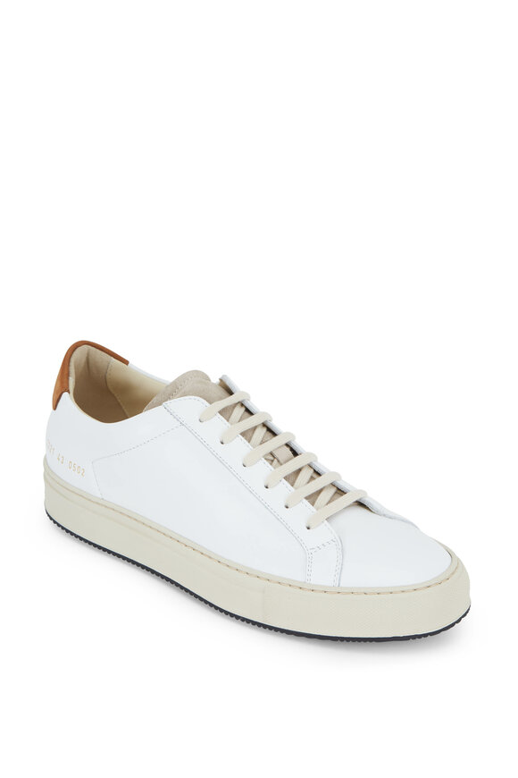 Common Projects - Retro Low Special Edition White Sneaker