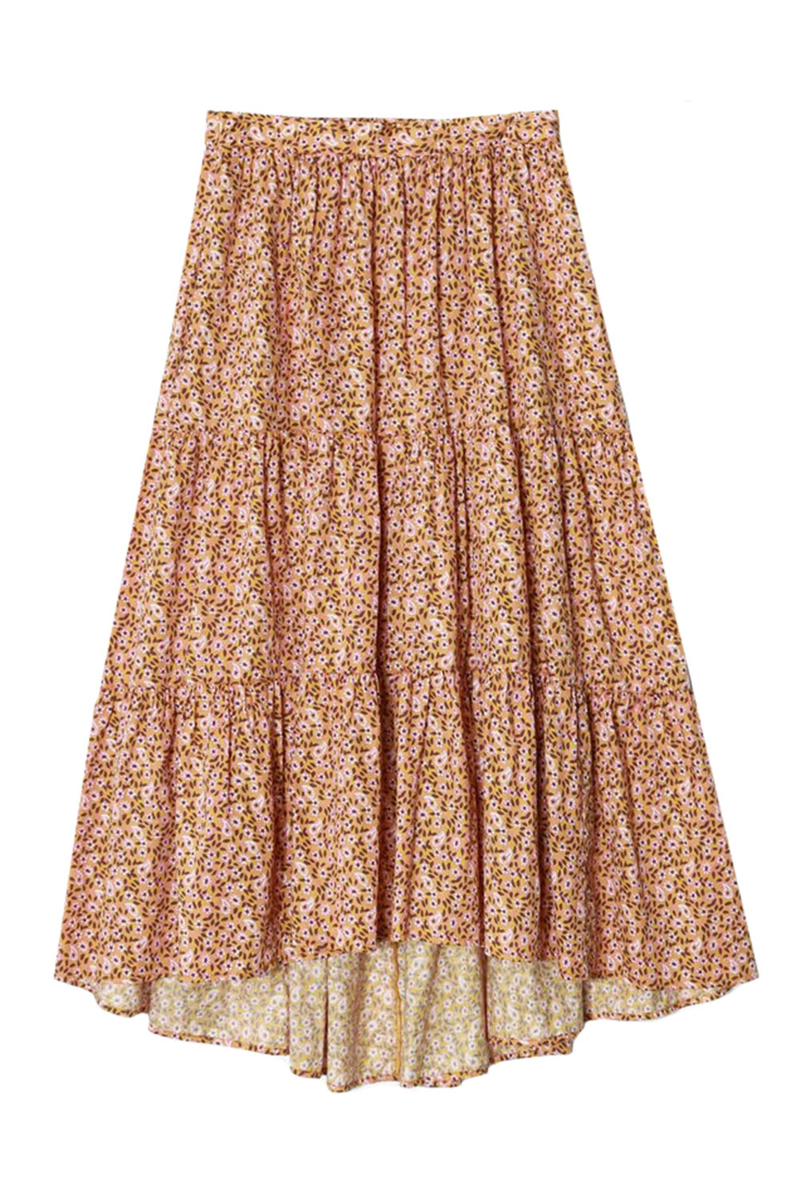 Xirena - Honeysuckle Iris Midi Skirt