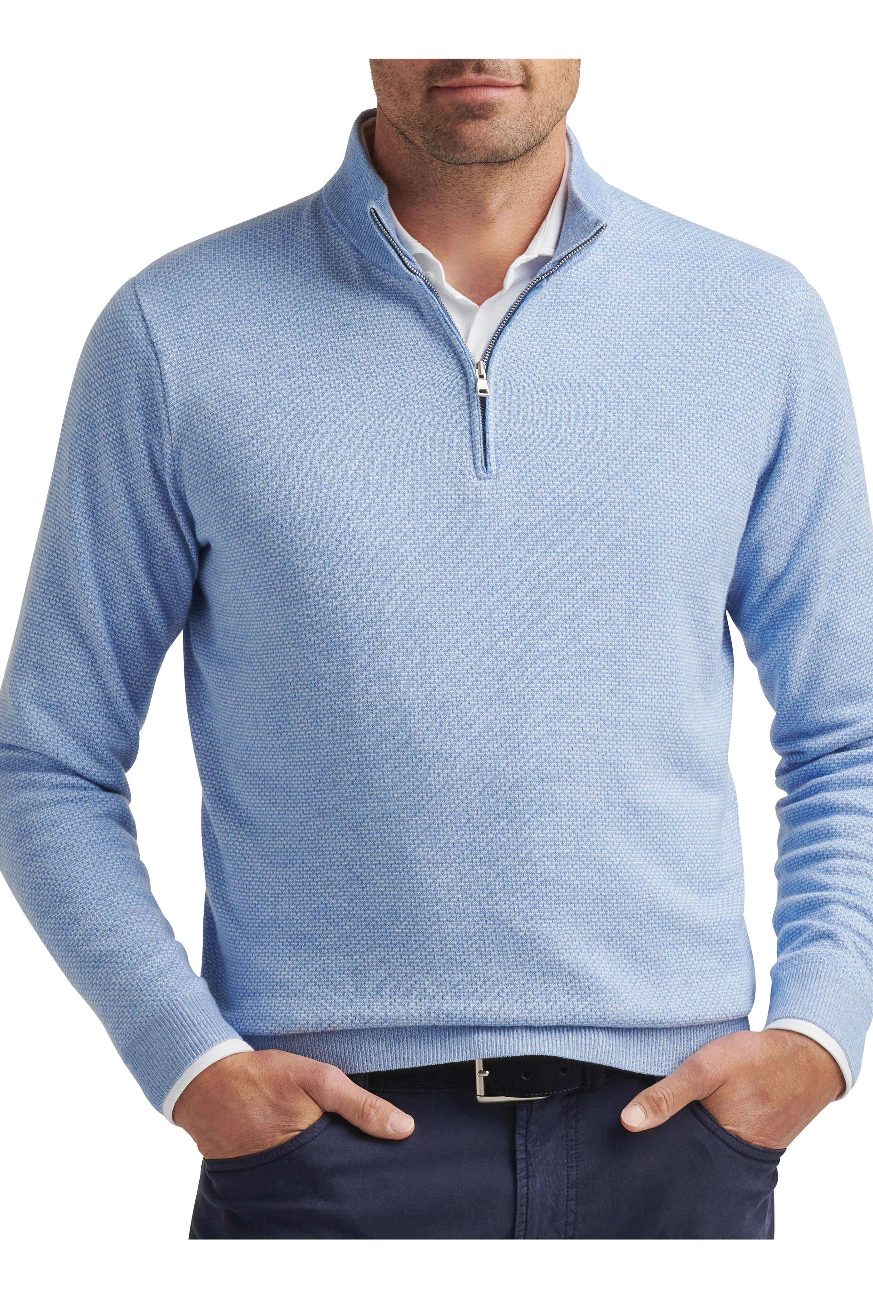 Peter Millar - Ashland Angelite Quarter Zip Pullover