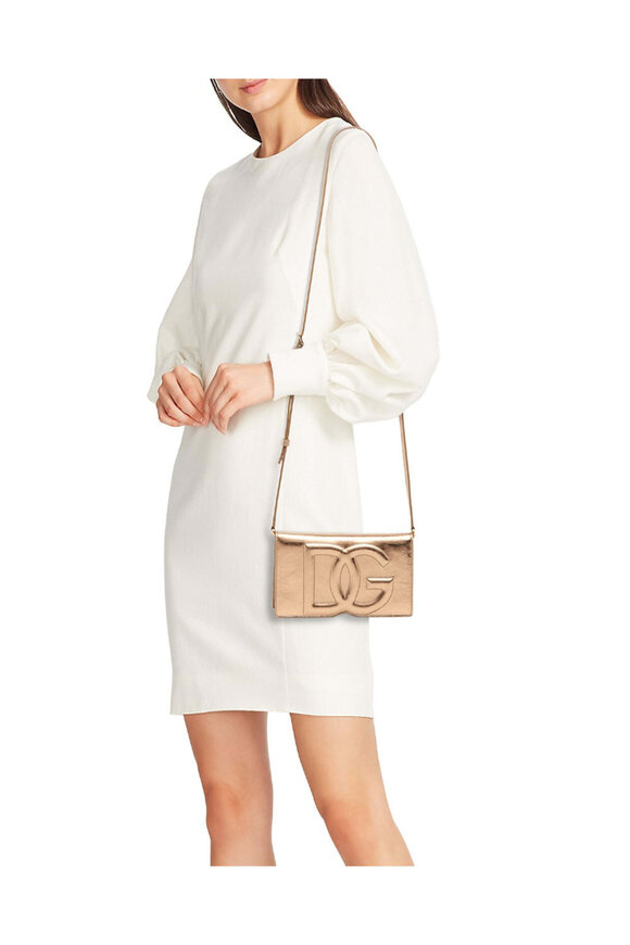 Dolce & Gabbana Phone Bag in Gold - view 4