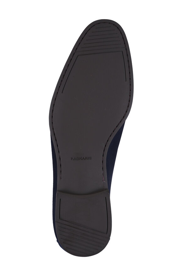 Magnanni Lecera Navy Suede Loafer - view 5