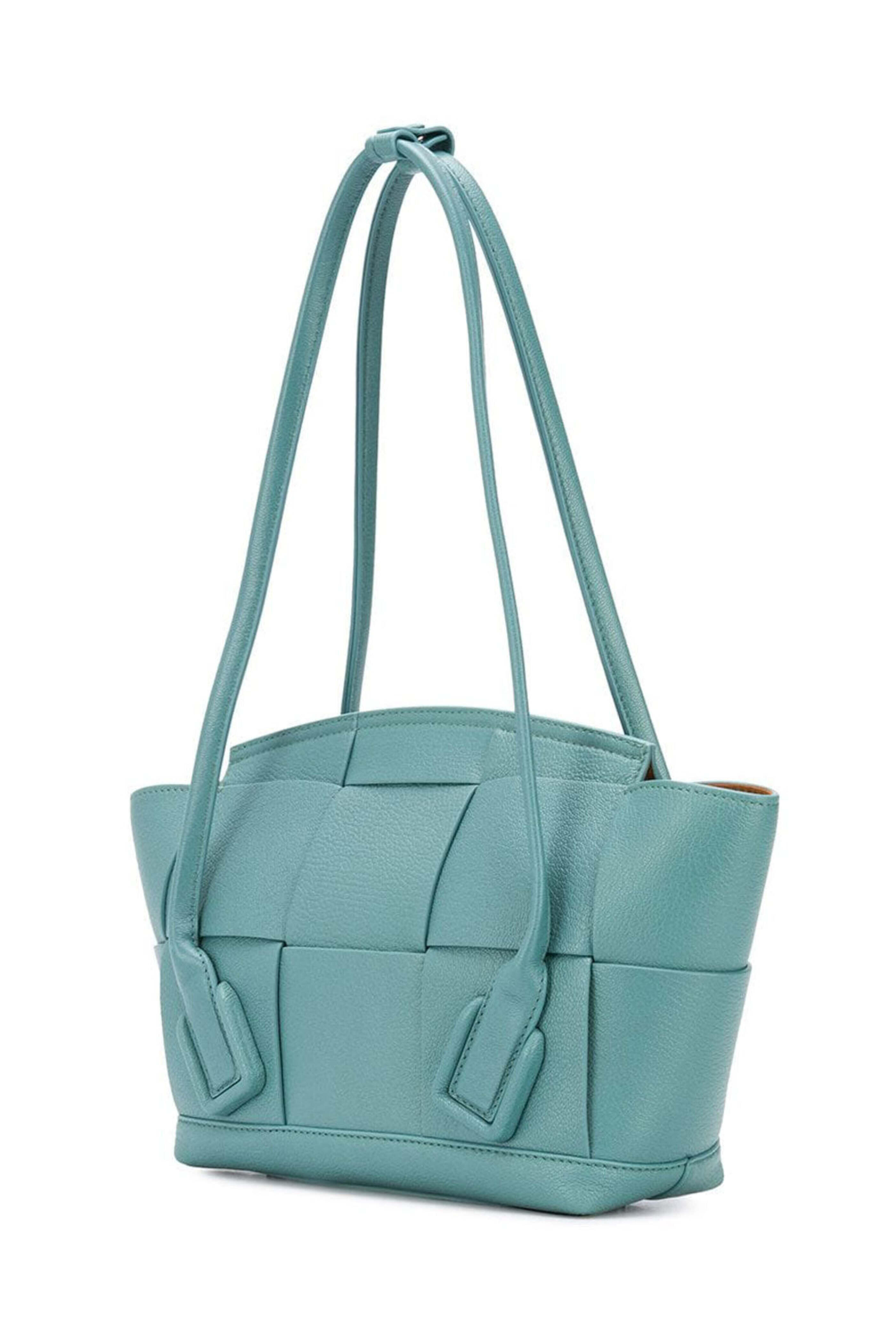 Bottega Veneta - Arco 33 Top Handle Bag in Linoleum