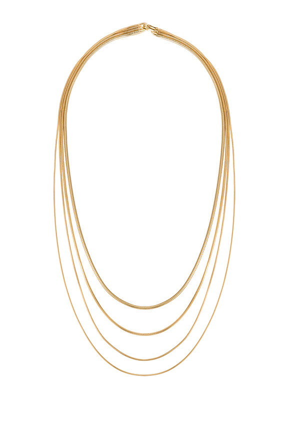 Fernando Jorge - 18K Yellow Gold Multi Chain Necklace