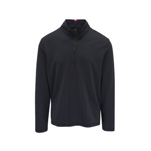 G/Fore - Onyx Brushed Back Tech Quarter Zip Pullover