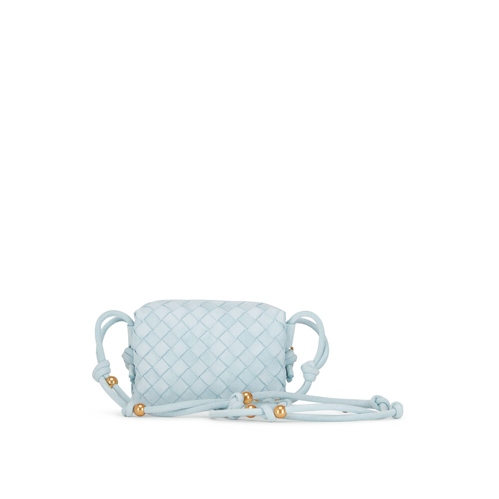 ★BOTTEGA VENETA★ Mini Intrecciato Loop Shoulder Bag Madder BOTTEGA VENETA Loop mini intrecciato leather shoulder bag
