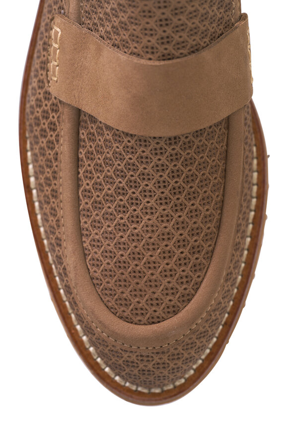 Ron White - Tazina Fawn Laser Cut Loafer, 35mm 