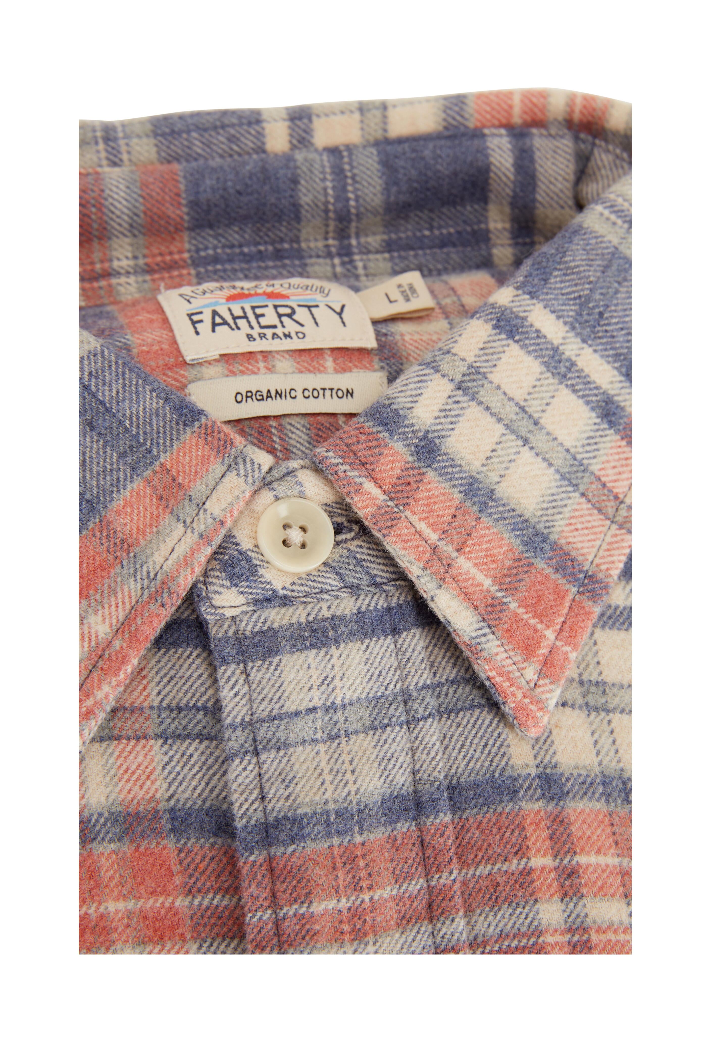 Faherty Brand - Autumn Plaid Stretch Seaview Flannel Sport Shirt