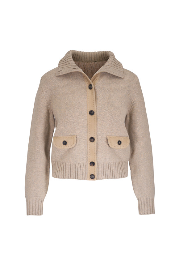 Bottega Veneta - Pistachio Waffle Knit Crewneck Sweater